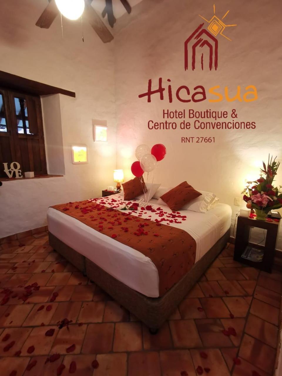 Hotel Hicasua Y Centro De Convenciones Barichara Kültér fotó