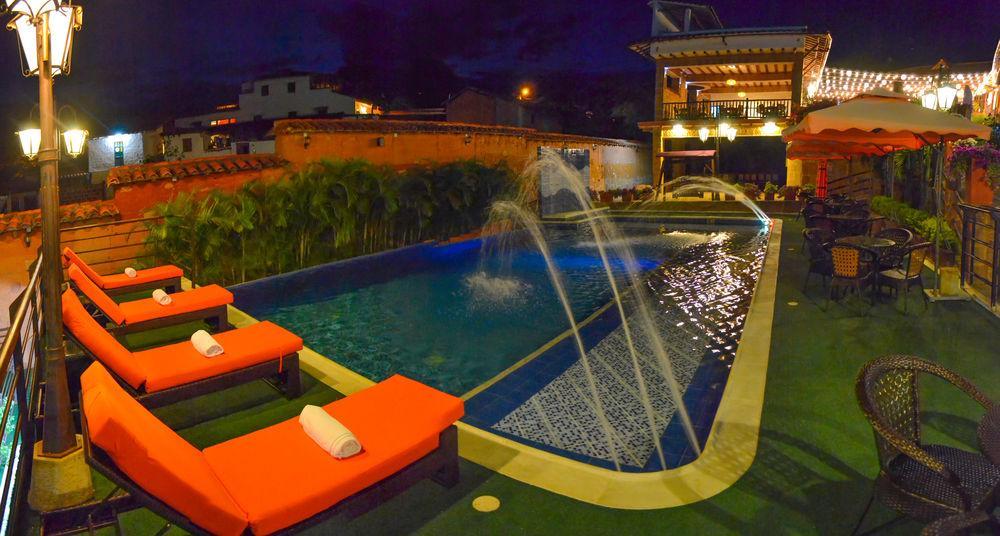 Hotel Hicasua Y Centro De Convenciones Barichara Kültér fotó